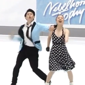 吉田唄菜＆森田真沙也　ネーベルホルン杯2024　リズムダンス演技　(解説：なし)