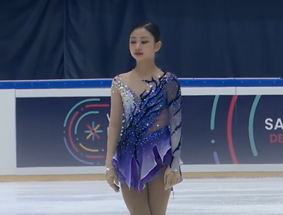 タミール・クペルマン　JGPソリダリティ杯2024　ショート演技　(解説：英語 )