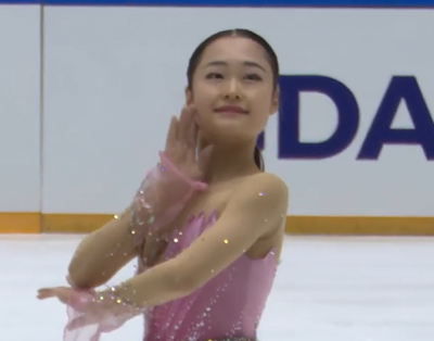 ルーカス・ヴァクラヴィーク　JGPソリダリティ杯2024　ショート演技　(解説：英語 )