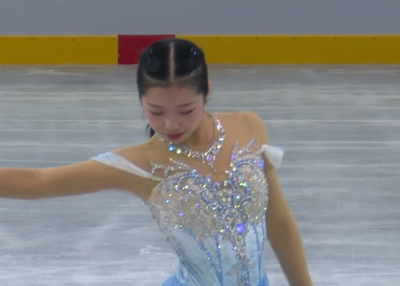 ミハエラ・ルチエ・ハンズリコヴァー　JGPクロアチア杯2015　ショート演技　(解説：英語)